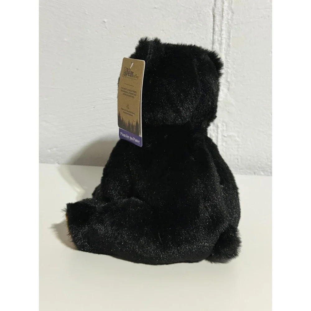 The Bear Factory Ember Black Bear Plush 8